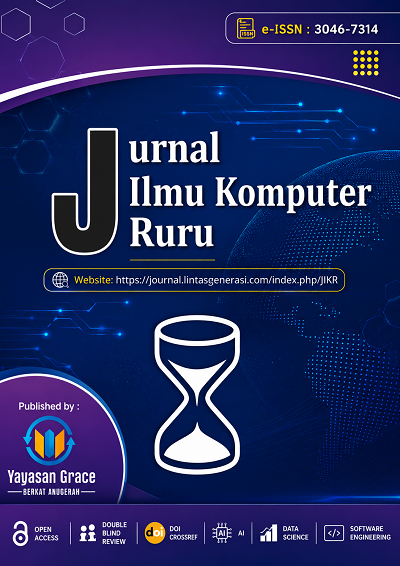 Cover Jurnal Ilmu Komputer Ruru